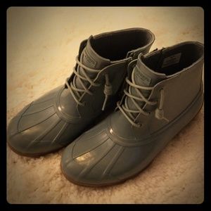 Sperry Duckboot Rainboot Womans 9 NWT